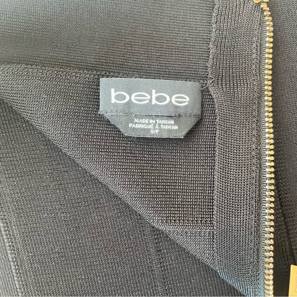 Bebe Black Bandage Skirt Size S - Picture 9 of 12